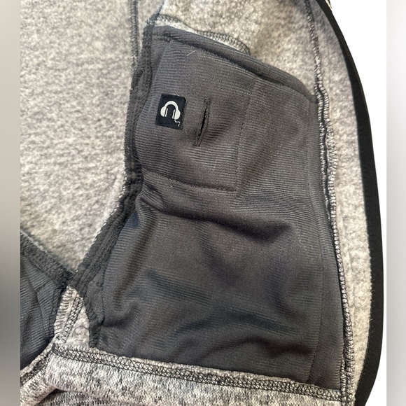 North End Jacket Size Medium Heathered Gray Full Zipper Closure Zippered Pockets - Picture 7 of 13